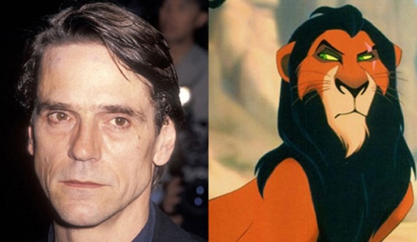 10 actors who gave cartoon characters not only their voices, but also their appearance