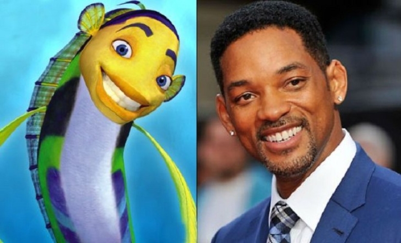 10 actors who gave cartoon characters not only their voices, but also their appearance