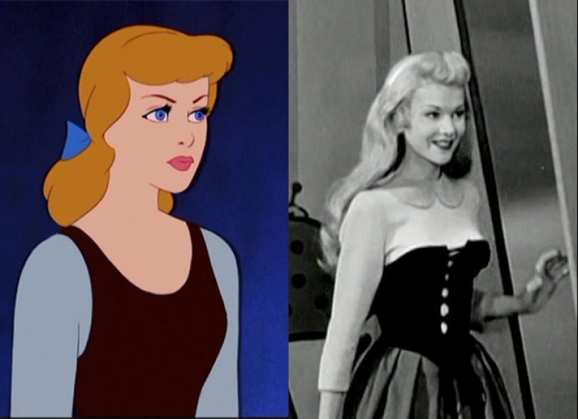 10 beauties who served as prototypes of beautiful Disney heroines