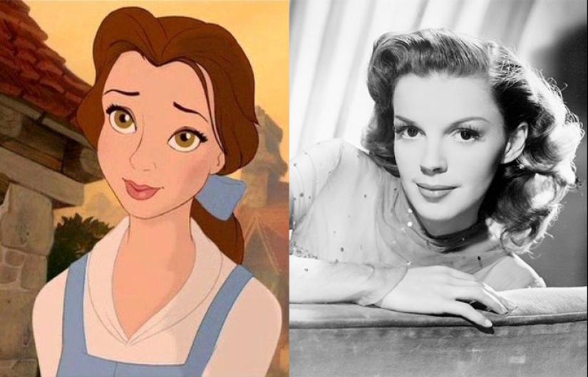 10 beauties who served as prototypes of beautiful Disney heroines