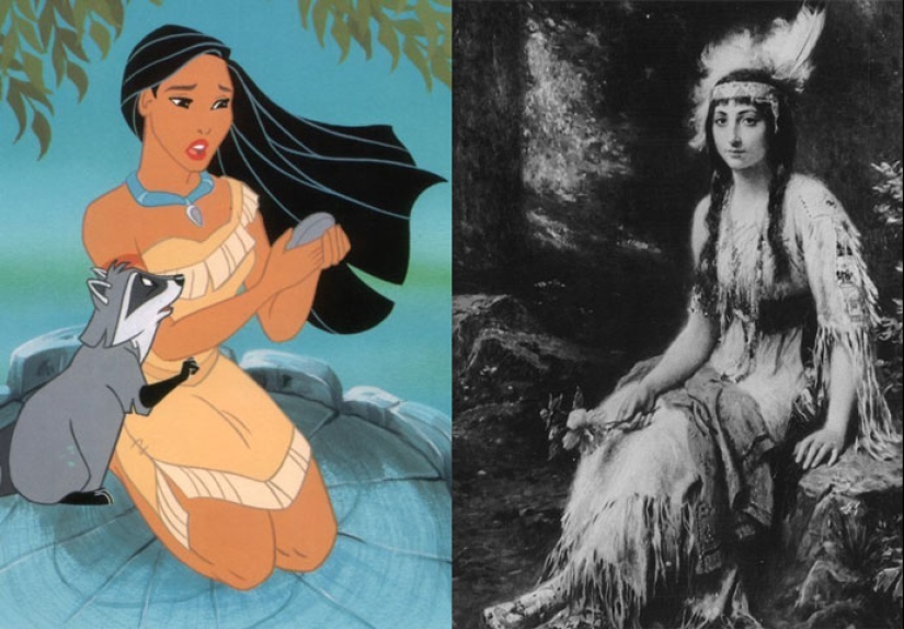 10 beauties who served as prototypes of beautiful Disney heroines