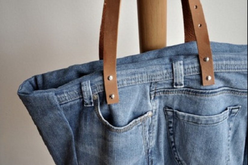 10 cool ideas — what to make out of old jeans