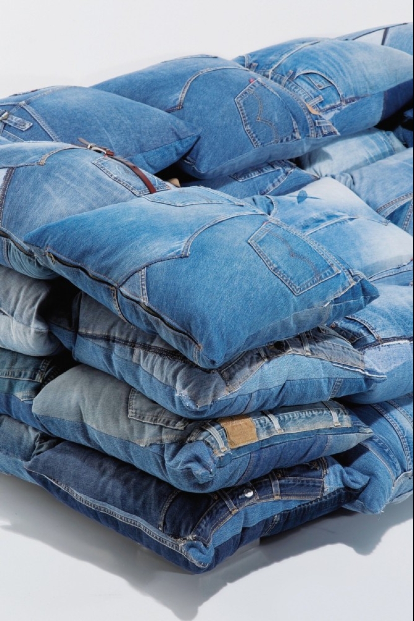 10 cool ideas — what to make out of old jeans