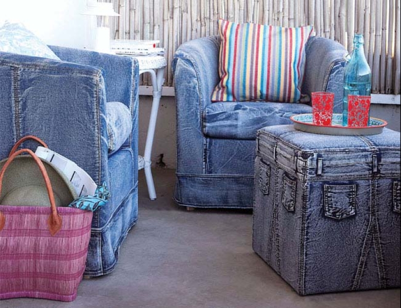 10 cool ideas — what to make out of old jeans