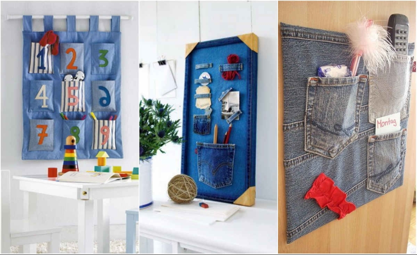 10 cool ideas — what to make out of old jeans