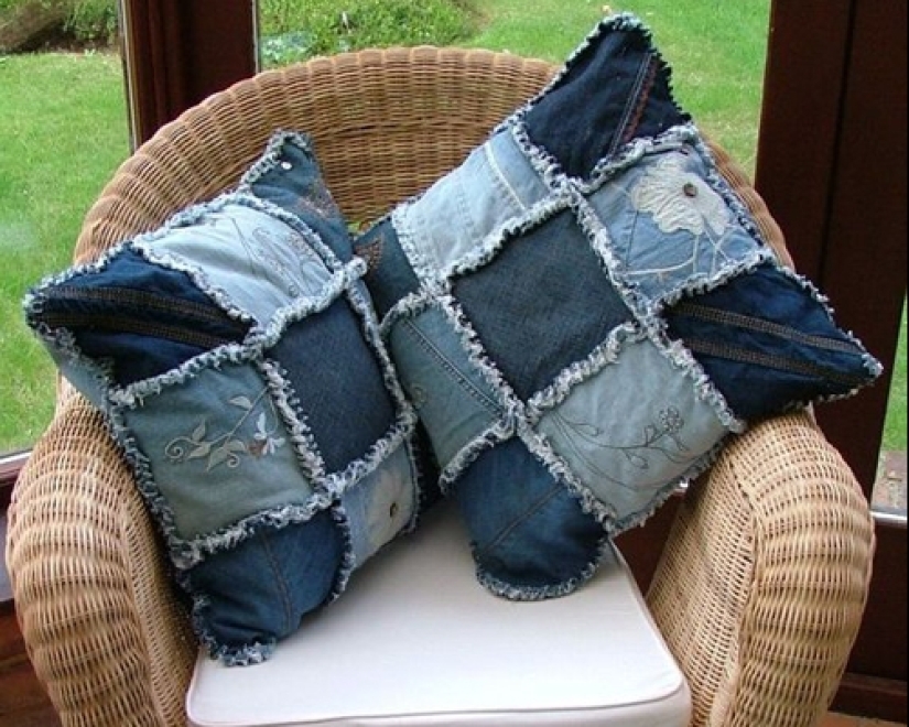 10 cool ideas — what to make out of old jeans