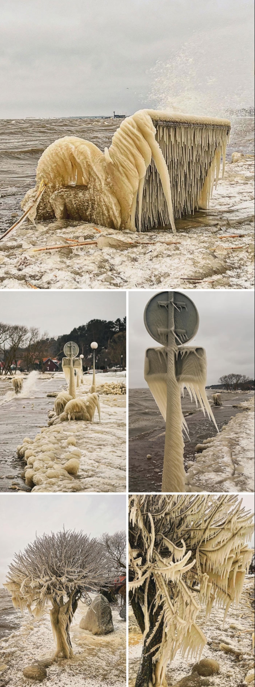 10 Fascinating And Terrifying Pics Of The Power Of Winter
