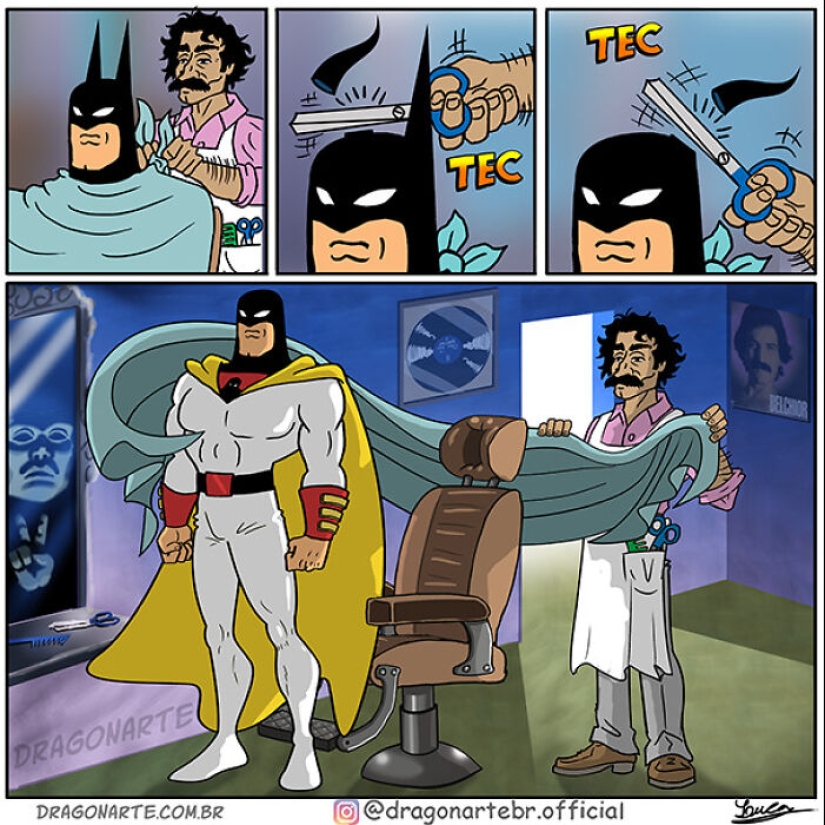 10 Funny And Relatable Scenarios This Artist Has Put Superheroes In