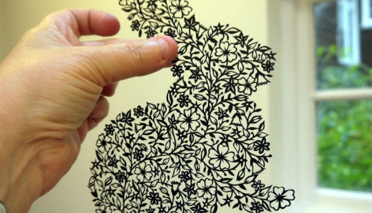 10 geniuses who cut amazing masterpieces out of paper