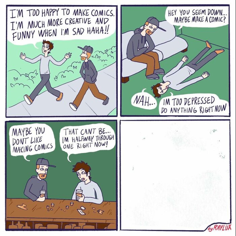 10 Humorous Comics By Ray Lux To Make You Smile