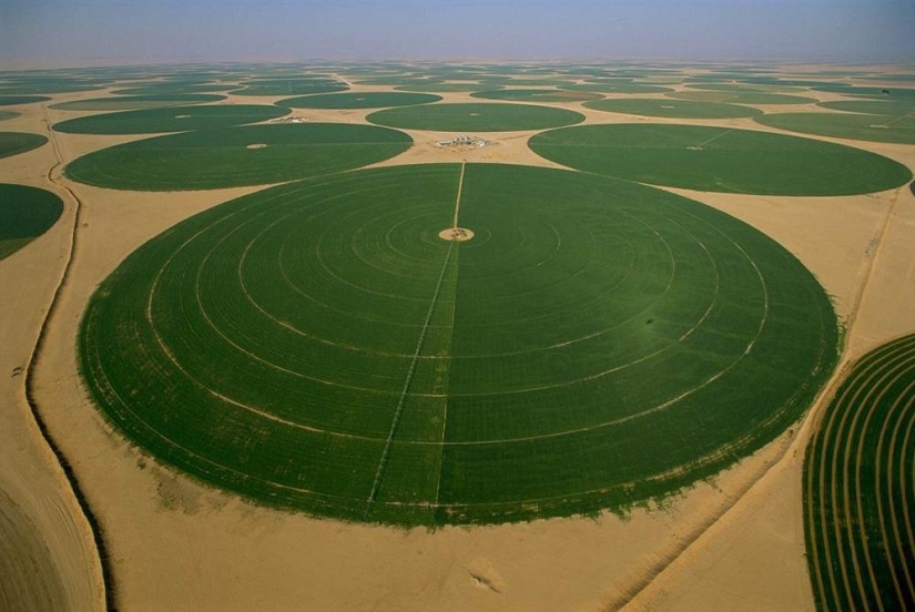 10 impresionantes vistas del desierto desde el aire