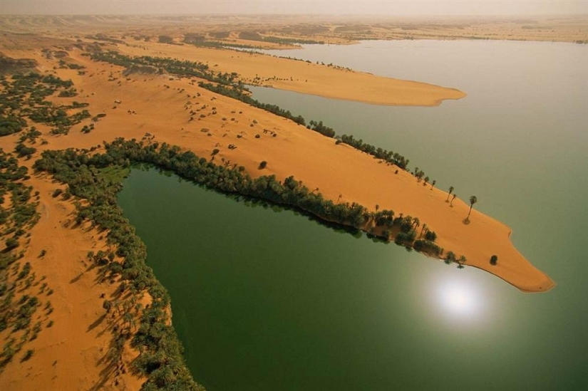 10 impresionantes vistas del desierto desde el aire