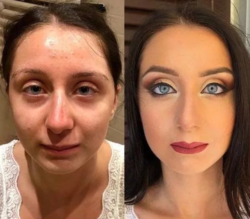 10 milagrosas transformaciones con maquillaje