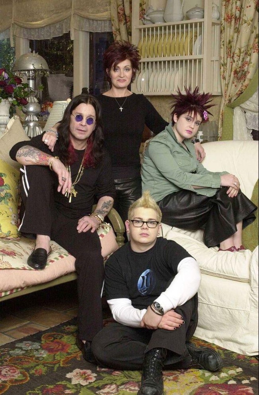 10 most striking moments from the family life of the great and terrible Ozzy Osbourne