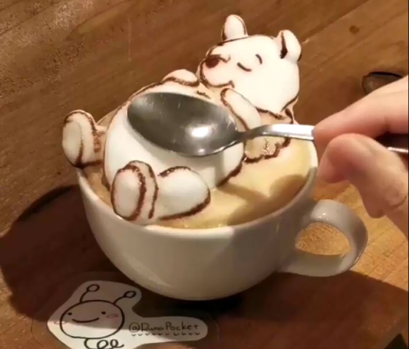10 ocasiones en las que el Latte Art fue tan impresionante que parecía casi demasiado bueno para beberlo