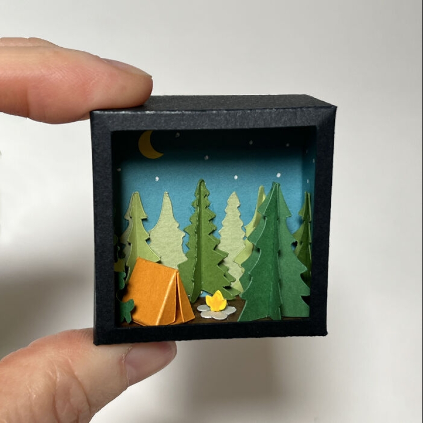 10 Of My Favorite Mini Cut Paper Creations