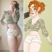 10 On-Point Cartoon Characters Recreated From Images That This Artist Took Of Herself