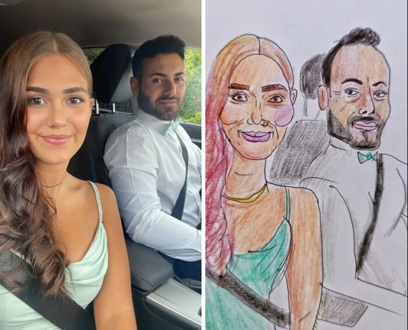 10 retratos humorísticos de este artista que son aún más feos que las caricaturas habituales