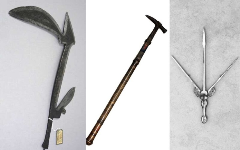 10 types of unusual weapons of the Middle Ages