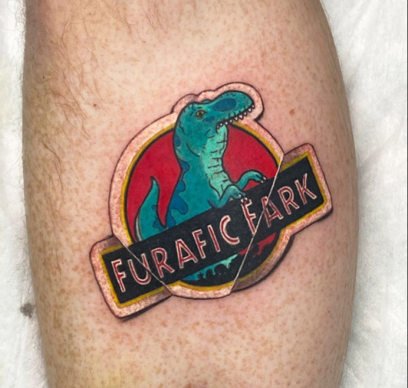 10 veces la gente tuvo una idea genial de tatuaje de dinosaurio y se ejecutó a la perfección