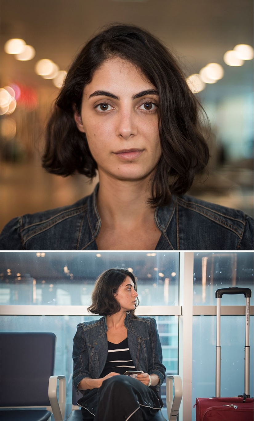 "100 faces in 100 countries": emotional portraits of passengers of Istanbul airport