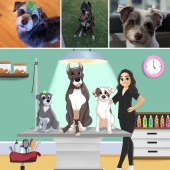 12 Adorable Pet Portraits In Disney Style By This Artist