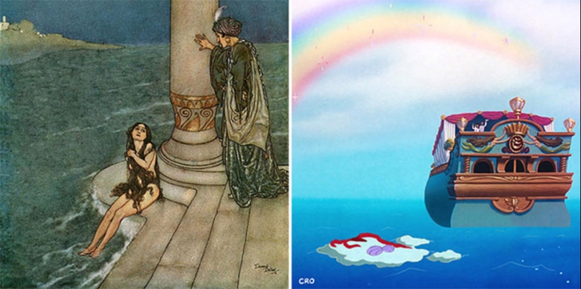 12 Disney fairy tales, which are not based on children's stories at all