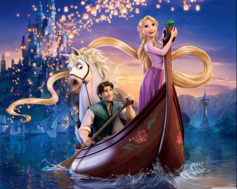 12 Disney fairy tales, which are not based on children's stories at all