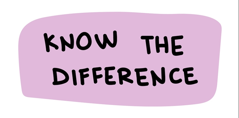 12 Illustrations Highlighting The Funny Differences Between Words That I Created