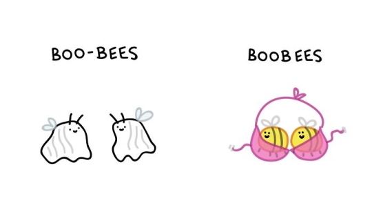 12 Illustrations Highlighting The Funny Differences Between Words That I Created