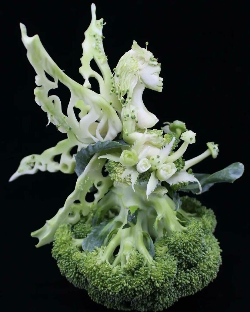 12 Mesmerizing Food Carvings By World Champion Daniele Barresi