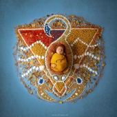 12 Zodiac-Themed Photos Created By Blending My Love For Mandalas And Newborn Photography