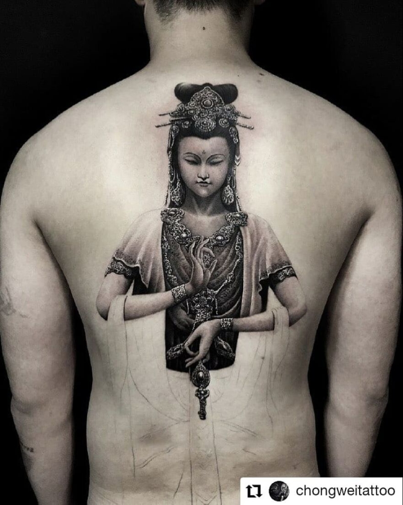 13 Breathtaking Tattoos That Required Immense Skill To Make Them As Perfect As They Came Out