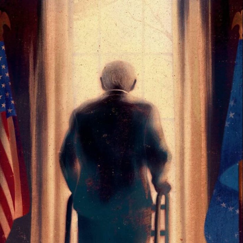 13 Melancholic Thought-Provoking Illustrations By Owen Gent