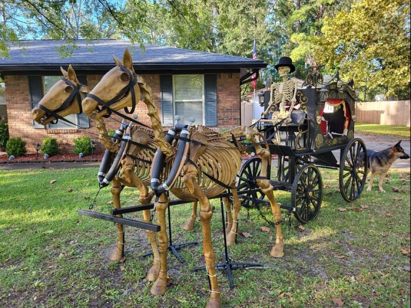 13 Times People Went Above And Beyond When It Came To Decking Out Their Lawn For Halloween