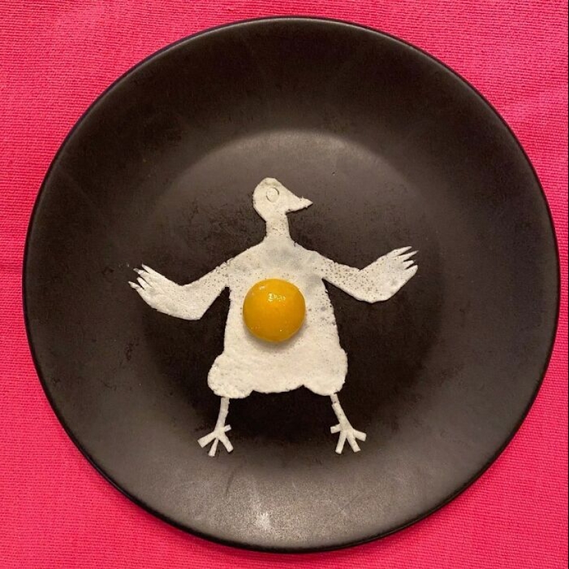 14 Creative Ways That This Artist Has Fried His Eggs