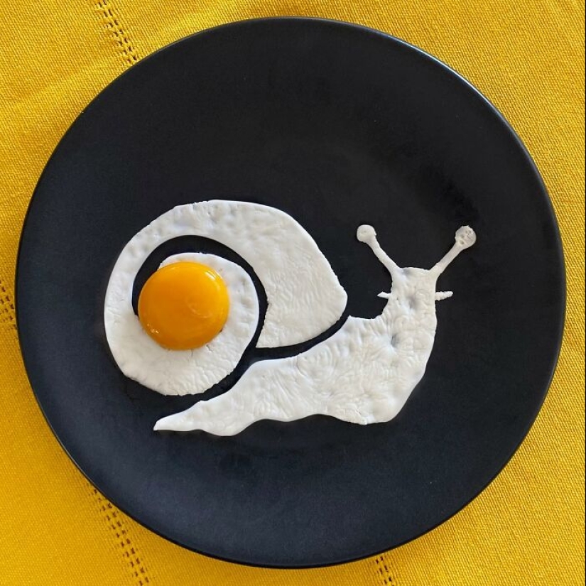 14 Creative Ways That This Artist Has Fried His Eggs