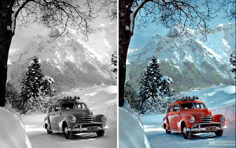 14 fotografías antiguas coloreadas de Sébastien De Oliveira que podrían transformar tu visión de la historia