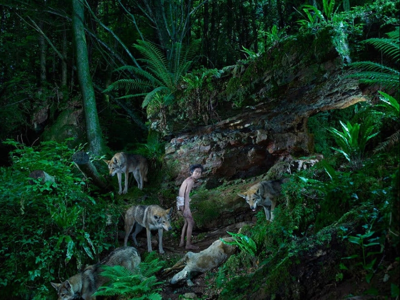 14 historias reales sobre los niños mowgli en un hermoso proyecto fotográfico