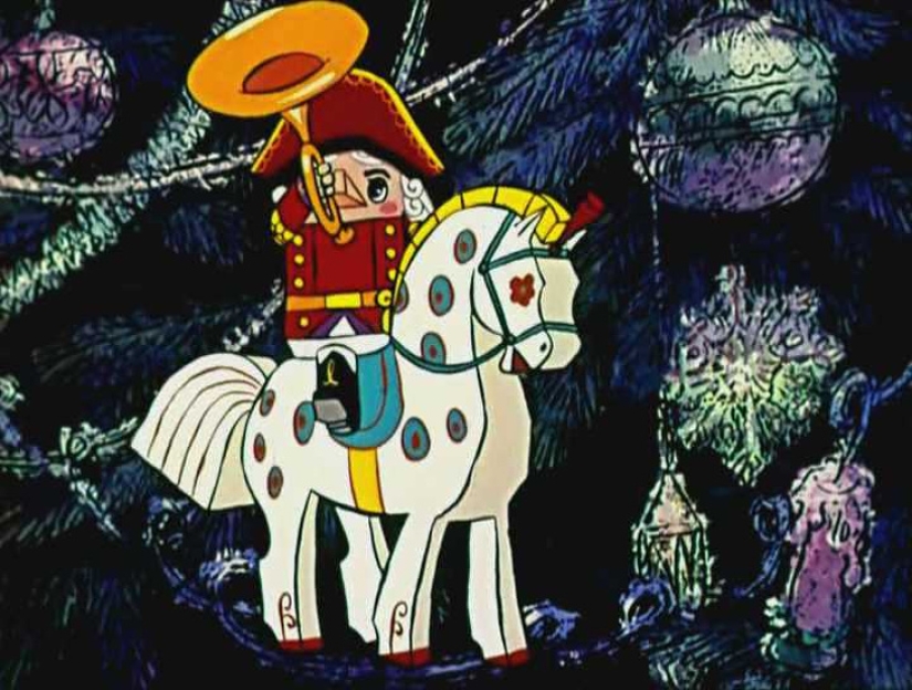 14 new year Soviet cartoons, which in the same breath, we look our children