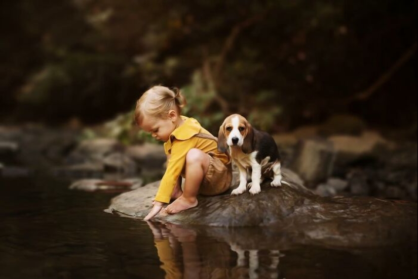 15 Captivating Images Of Kids And Their Furry Friends By Andrea Martin