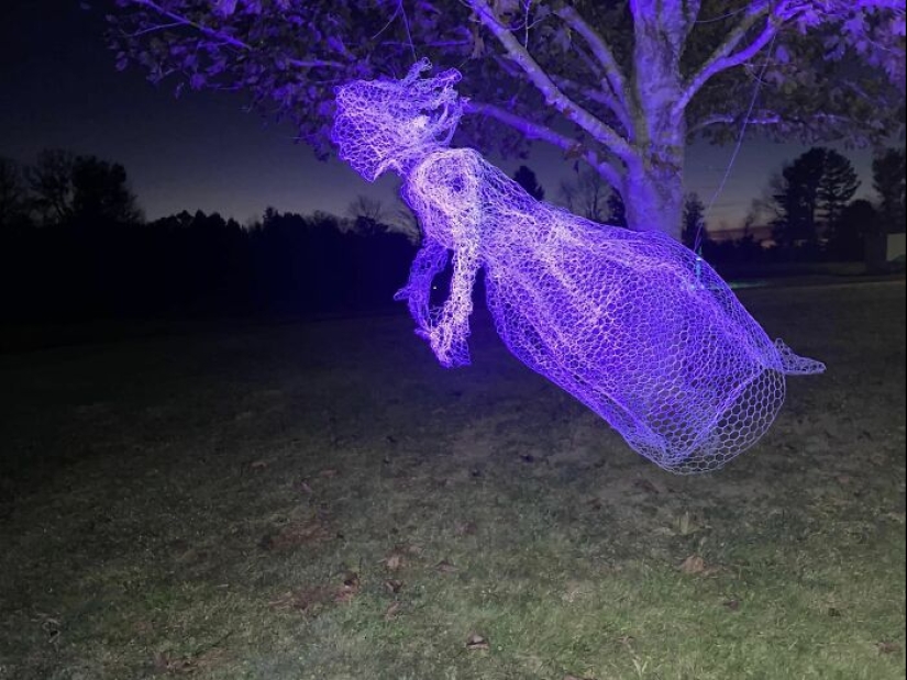 Creepy homemade halloween decorations