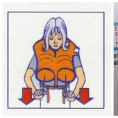 15 clumsy safety cards from airplanes in which artists didn't even try