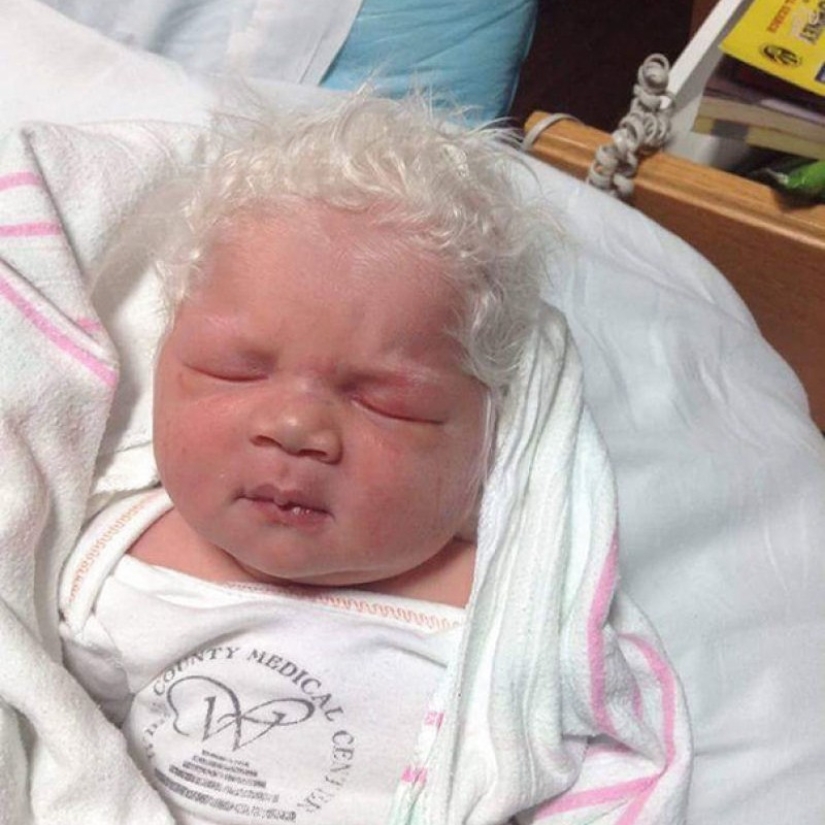 15 cute kids born with gorgeous hair