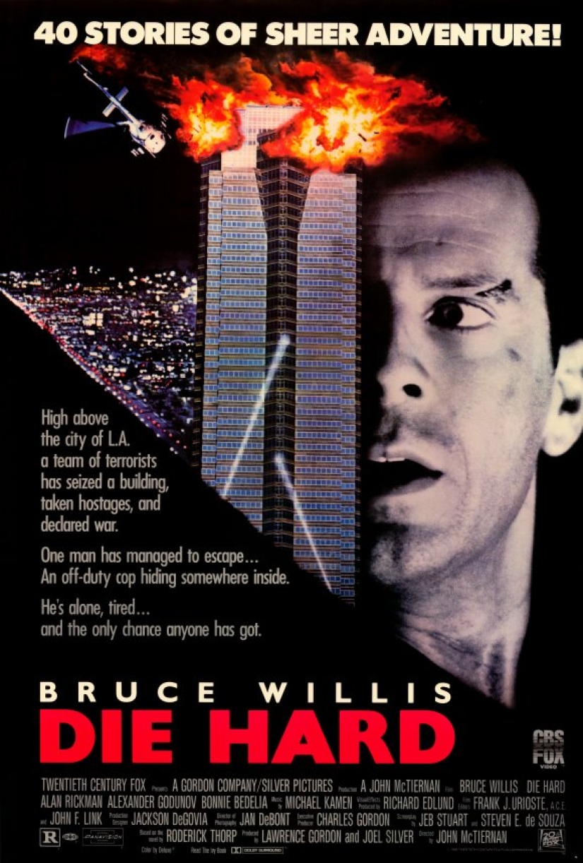 15 facts about the cult film "Die Hard"