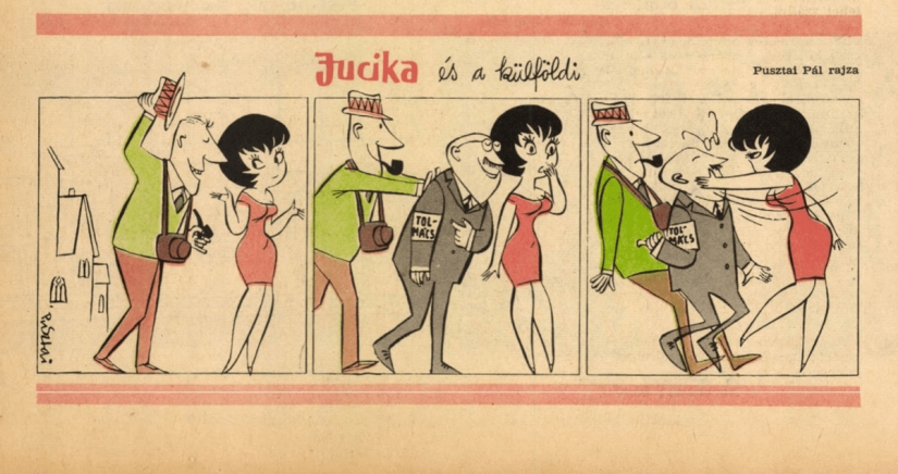 15 funny retro comics about a beauty named Yucika