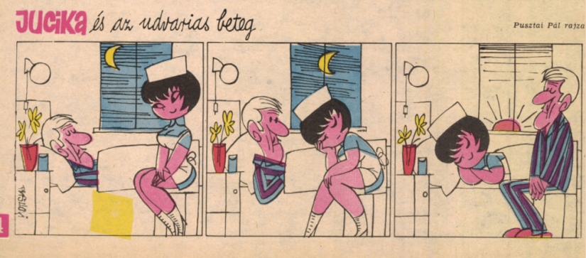 15 funny retro comics about a beauty named Yucika