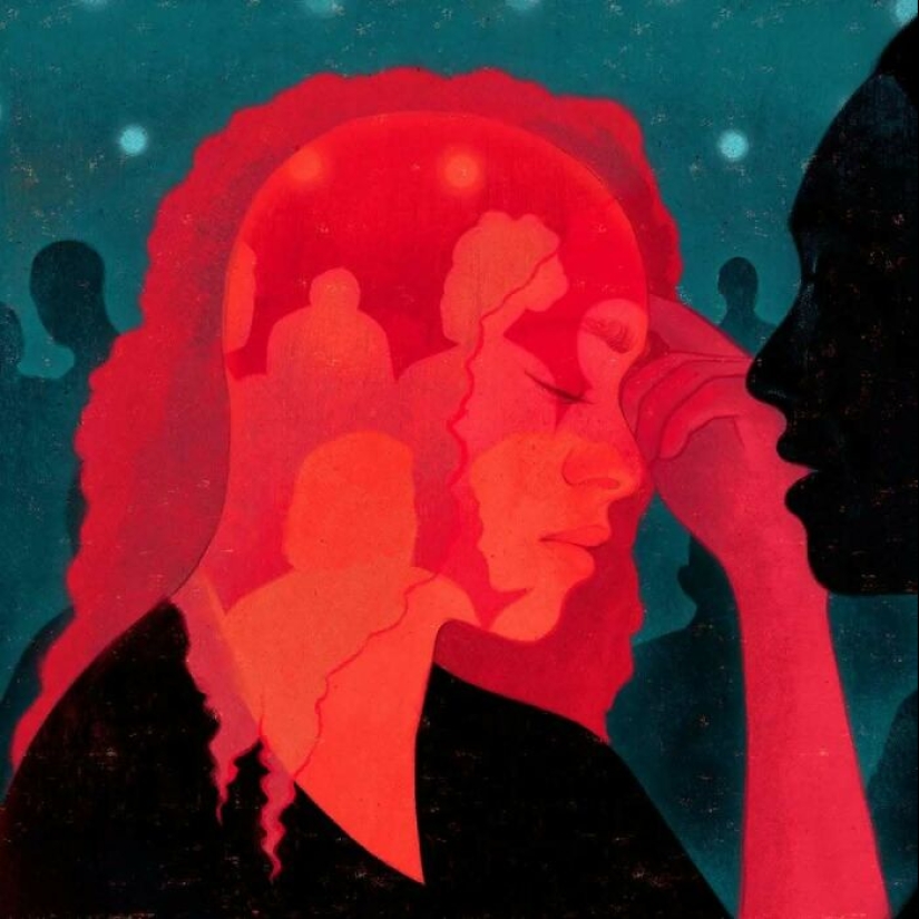 15 ilustraciones melancólicas que invitan a la reflexión, de Owen Gent