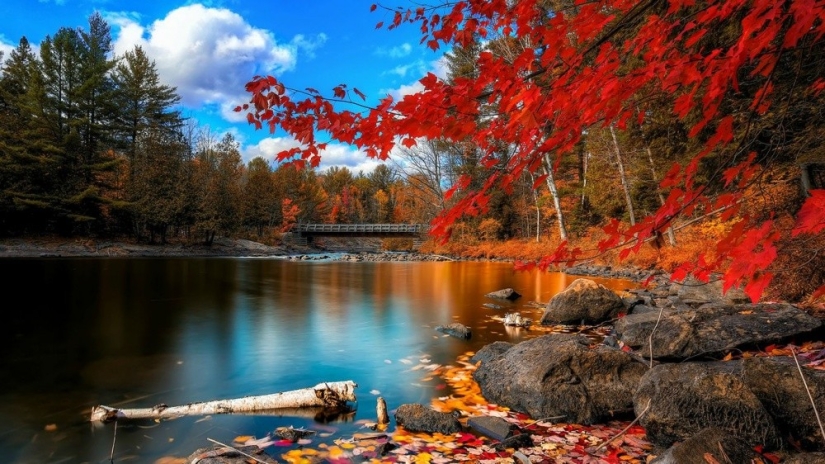 15 places where autumn is especially beautiful