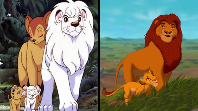 16 evidencia de que "el Rey león" rip — off del anime Japonés